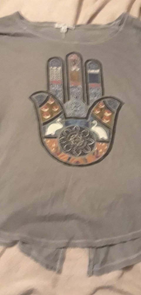 Cool Lucky Lotus by Lucky Brand Palm tee